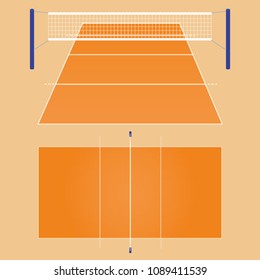 Volley Ball Vector Field