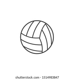 volley ball vector icon illustration design

