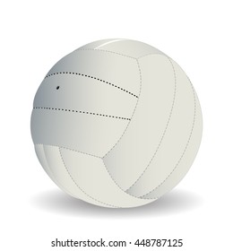 Volley Ball. Vector Illustration.