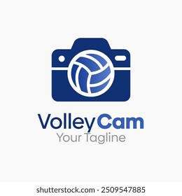 Volley Camera Logo Design Template. Good for Business, Agency, Community and Organization