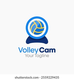 Volley Camera Logo Design Template. Good for Business, Agency, Community and Organization.