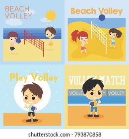 Volley Illustration Vector