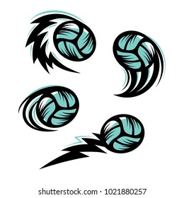 31 Volleyball Design Swoosh Stock Vectors, Images & Vector Art ...