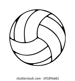 Volleyball Stock Vector (Royalty Free) 291896681 | Shutterstock