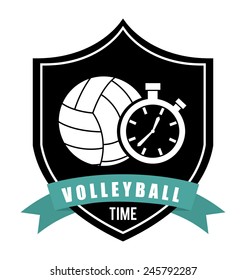 volleyball ball design, vector illustration eps10 graphic