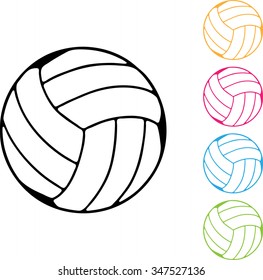 volleyball ball eps 10
