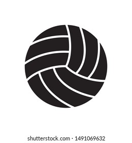 Volleyball Ball Icon Flat Simple Pictogram Stock Vector (Royalty Free ...