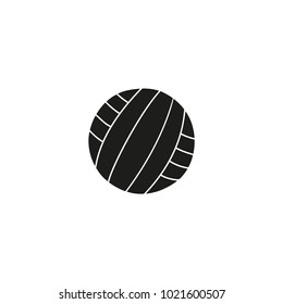 volleyball ball icon. sign design