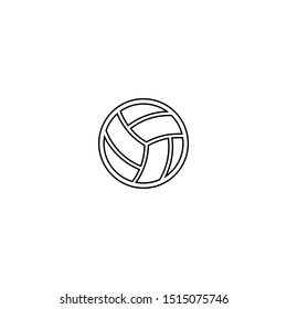 Volleyball ball icon. Sport symbol