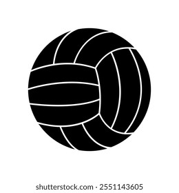 Volleyball ball icon vector. Volleyball illustration sign. Sport symbol or logo.