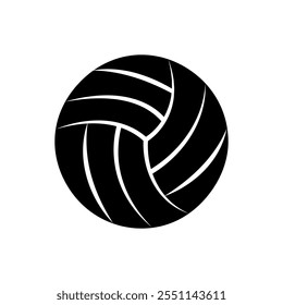 Volleyball ball icon vector. Volleyball illustration sign. Sport symbol or logo.