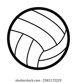 Volleyball ball realistic on white background
Vector volleyball ball eps