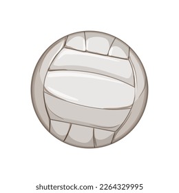 volleyball ball sport cartoon. volleyball ball sport sign. isolated symbol vector illustration