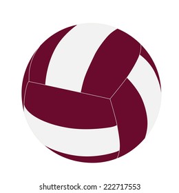 Volleyball ball, volleyball ball vector