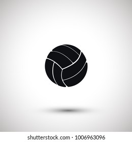 volleyball ball vector icon