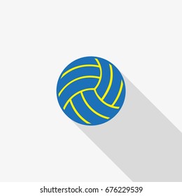 volleyball ball vector icon