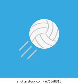 volleyball ball vector icon
