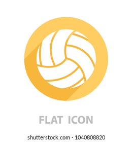 volleyball ball. vector illustration