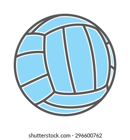 Volleyball ball vector illustration