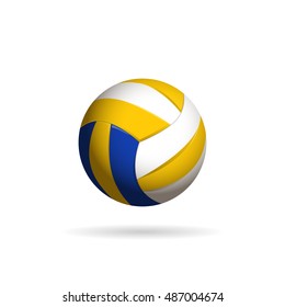 Volleyball ball vector illustration