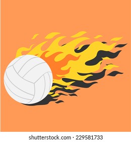 volleyball  ball.vecter