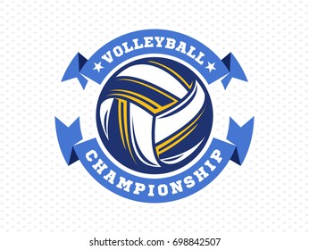 Volleyball Logo Images Stock Photos Vectors Shutterstock