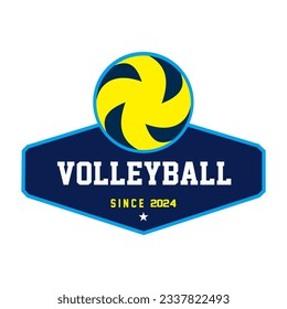 Volleyball club Logo Template Design