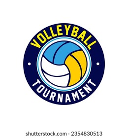 Volleyball club Logo Template Design