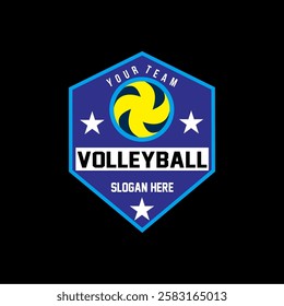 Volleyball club Logo Template Design