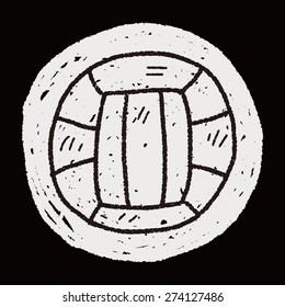 Volleyball doodle