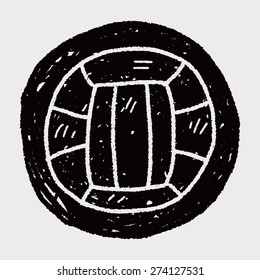 Volleyball doodle