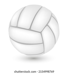 Volleyball Emoji Icon Illustration Sign. Sports Ball Vector Symbol Emoticon Design Vector Clip Art.