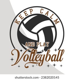 Volleyball Eps, Volleyball Cut File, Volleyball Team, Clip Art, Digital File, Eps