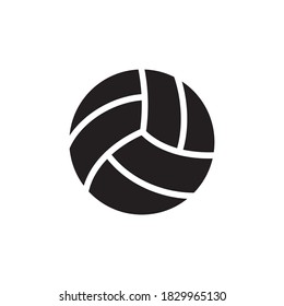 Volleyball flat icon design vector