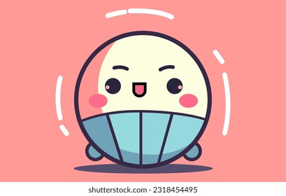 Volleyball flat vector illustration,Volleyball Emoji Icon Illustration Sign.volleyball vector set, Sports Ball Vector Symbol Emoticon Design Vector Clip Art
