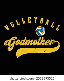 Volleyball Patenmutter Design Schnittdatei.