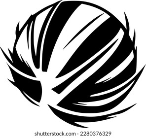 Volleyball - High Quality Vector Logo - Vector illustration ideal for T-shirt graphic