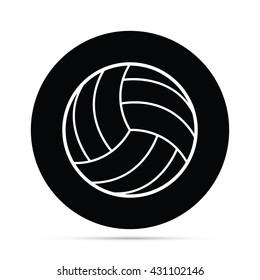 Volleyball Icon Circle Icon
