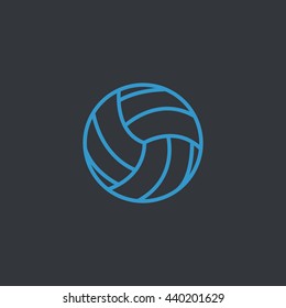 Volleyball icon design