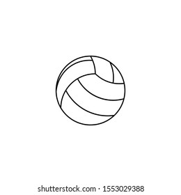 volleyball icon design vector template