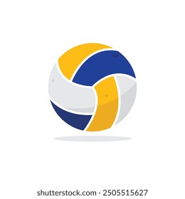 Volleyball icon flat design eps 10