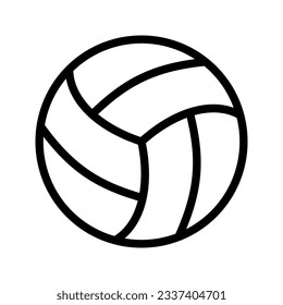 Volleyball icon. sign for mobile concept and web design. vector illustration