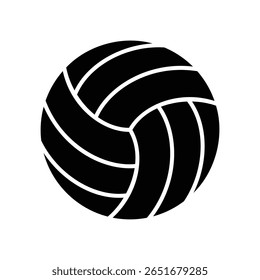Volleyball icon for sports and games