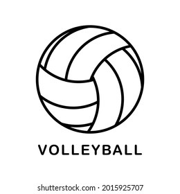 Volleyball icon symbol vector, Modern design , isolated on white background, illustration Vector EPS 10 , can use for  Volleyball Championship Logo