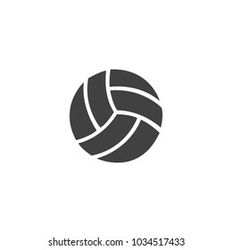volleyball icon vector