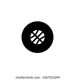 Volleyball icon vector