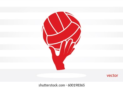 Volleyball Icon Vector