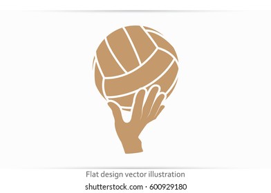 Volleyball Icon Vector