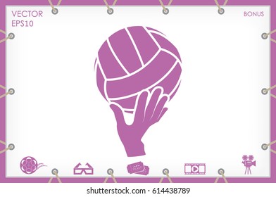 Volleyball Icon Vector