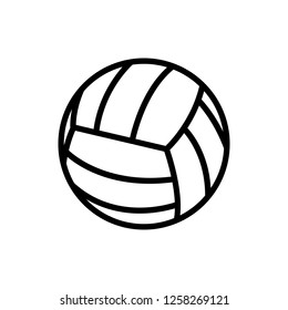 Volleyball  icon vector illustration